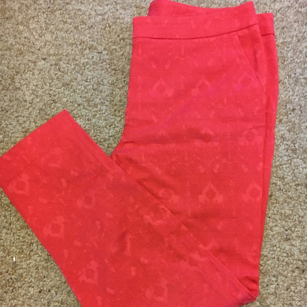 HALOGEN Taylor Fit Above-Ankle Capris